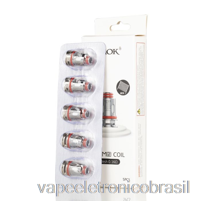 Vape Eletrônico Smok Rpm 2 Bobinas De Reposição 0,16ohm Rpm 2 Bobinas De Malha